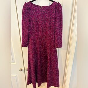 Calvin Klein animal print dress